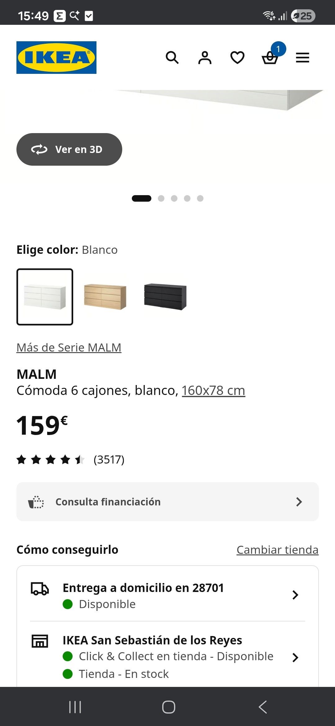Fotografia del venedor