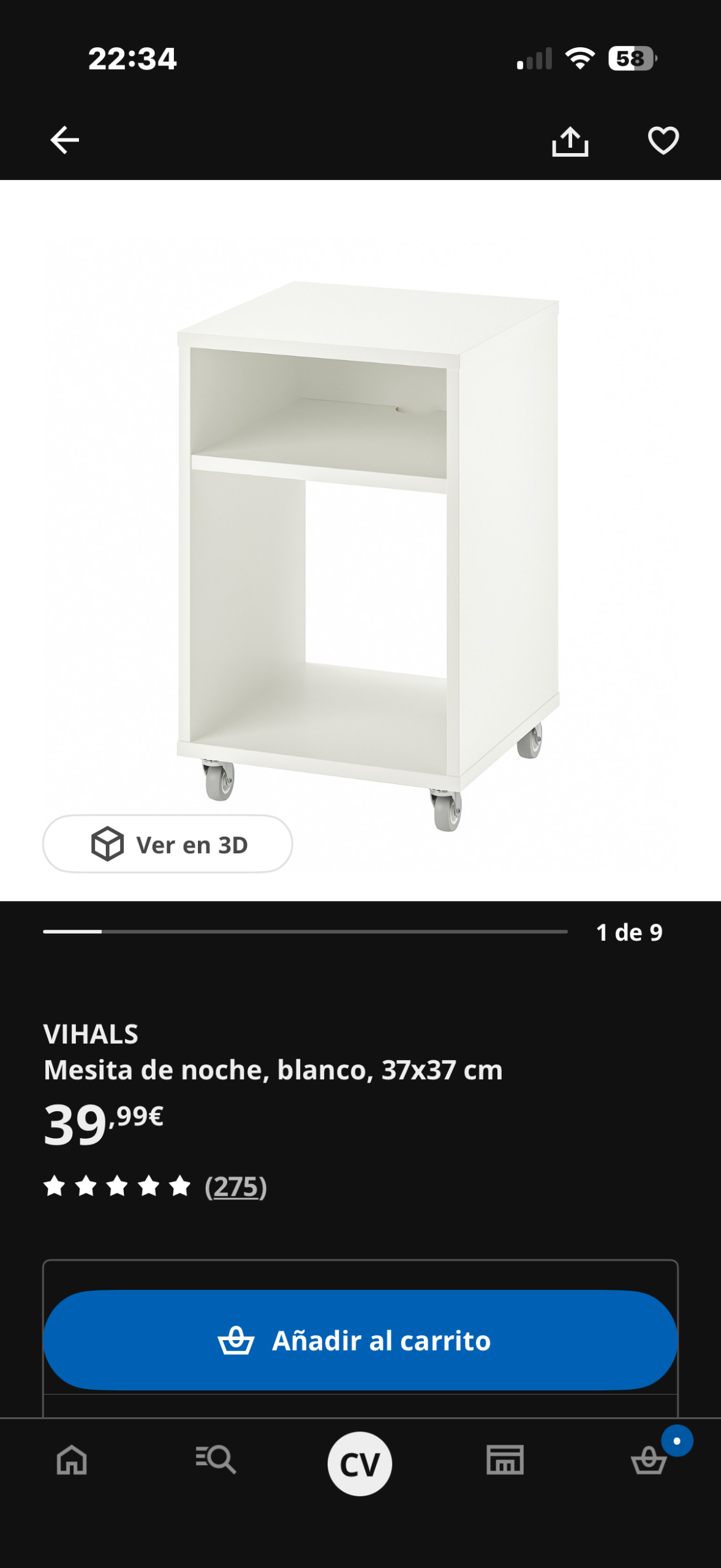 Fotografia del venedor
