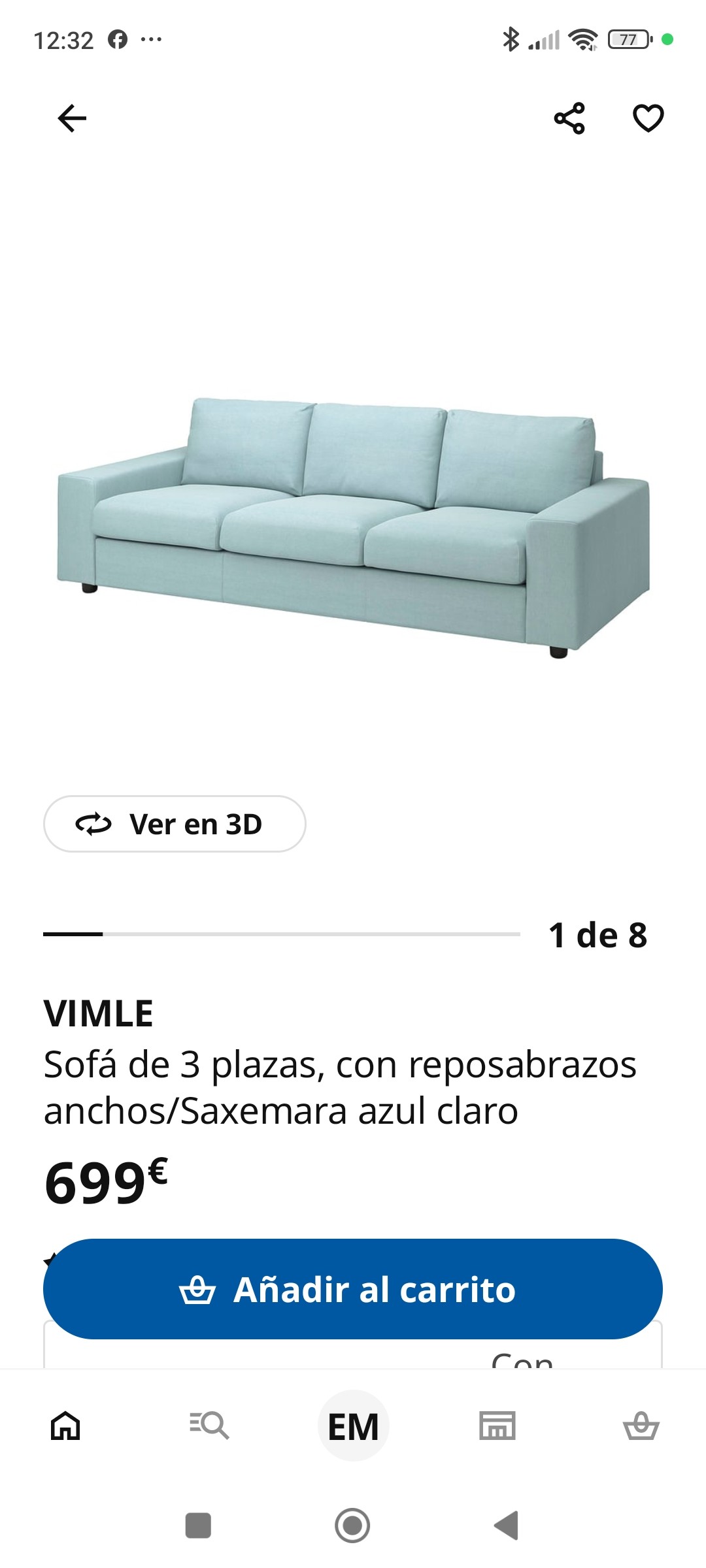 Fotografia del venedor
