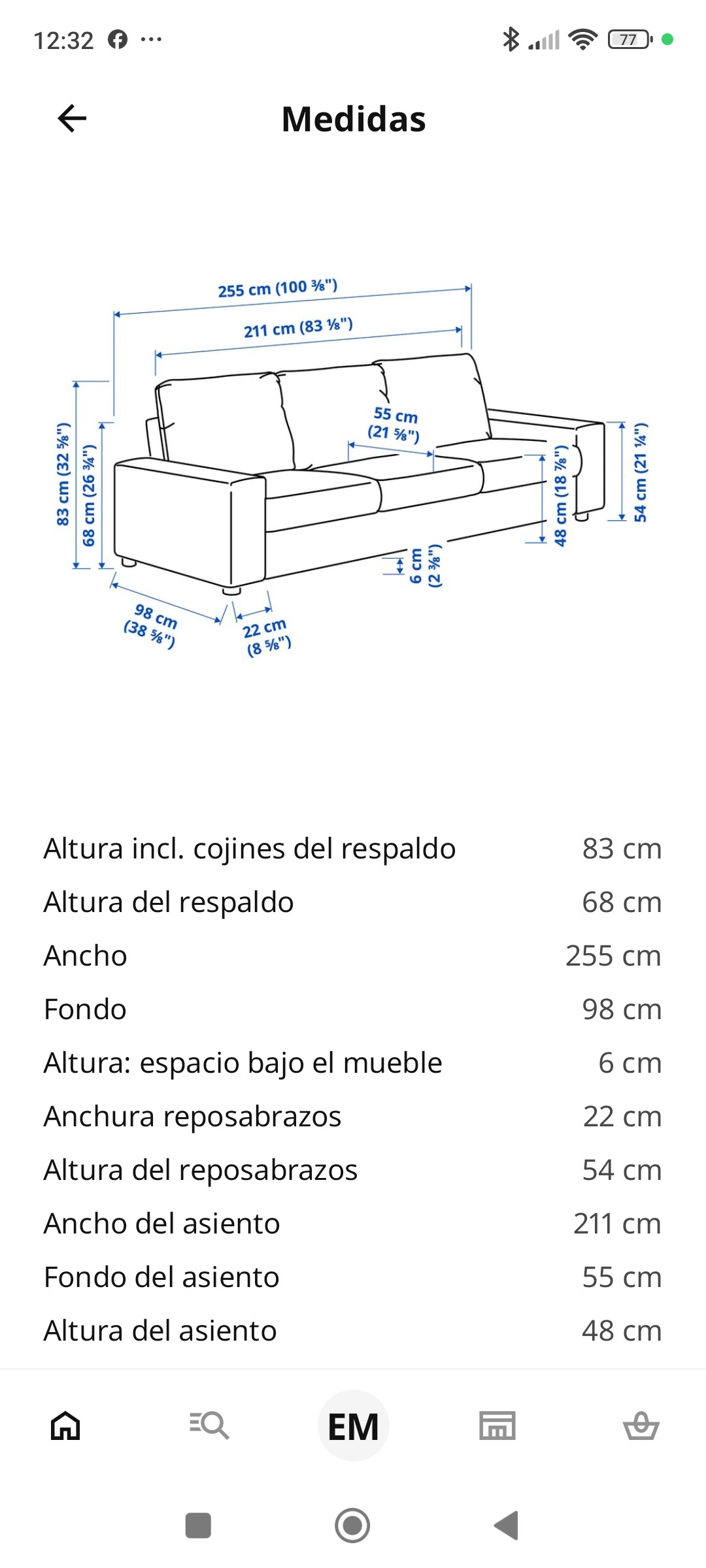 Fotografia del venedor